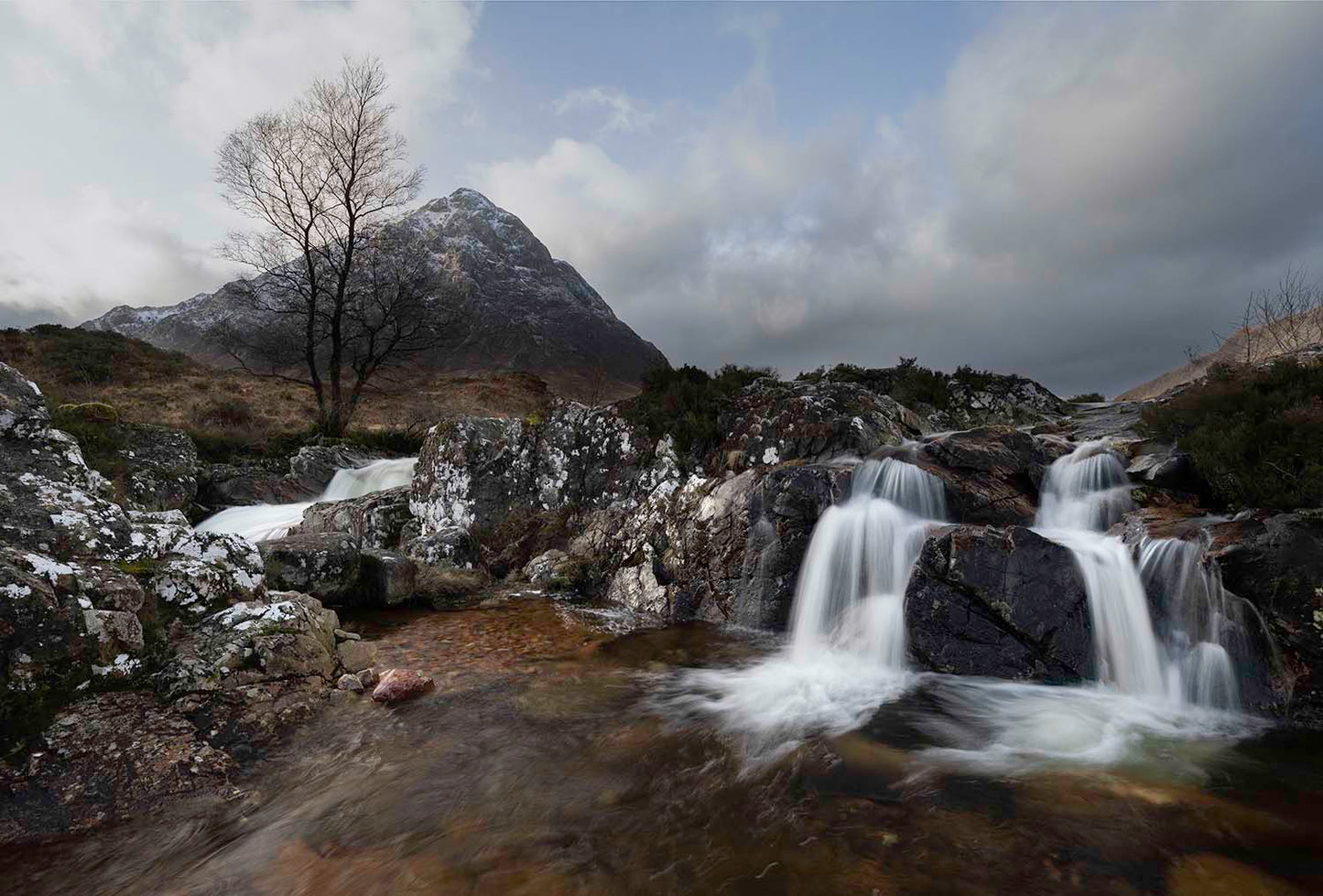 Glen Etive Mor Waterfall Scotland, Glencoe Wall Art Prints, Scottish Photographs, Wall Hangings, Fine Art Photography, Scotland Scenery, Scottish Photography, Photographs from Scotland