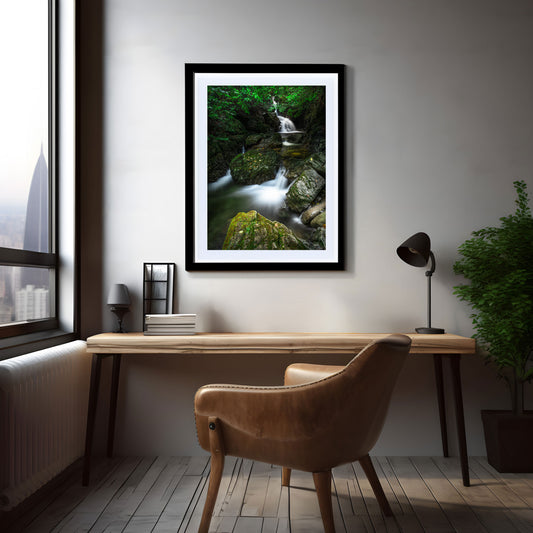 Tollymore Forest Park Falls, Wall Art Prints, Irish Photographs, Wall Hangings, Fine Art Photography, Irish Prints, Irish Gifts, Mourne Mountains Prints