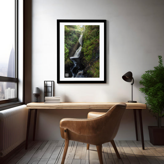 Glenarriff Waterfalls, Glens of Antrim, Irish Photographs, Wall Hangings, Fine Art Photography, Wall Art, Waterfalls Antrim