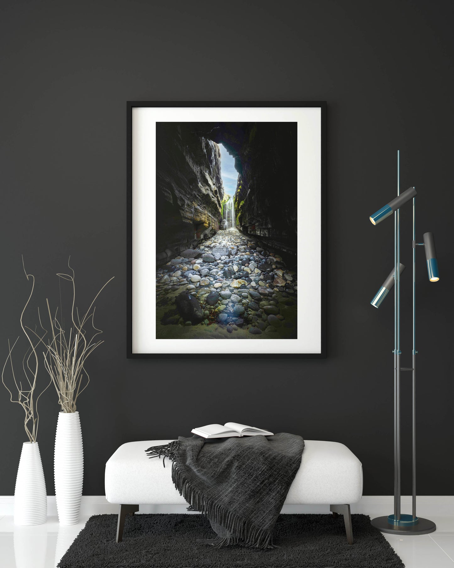 Donegal's Secret Waterfall Print, Wall Art Prints, Irish Photographs, Wall Hangings, Fine Art Photography, Irish Prints, Irish Photography, Fine Art Prints