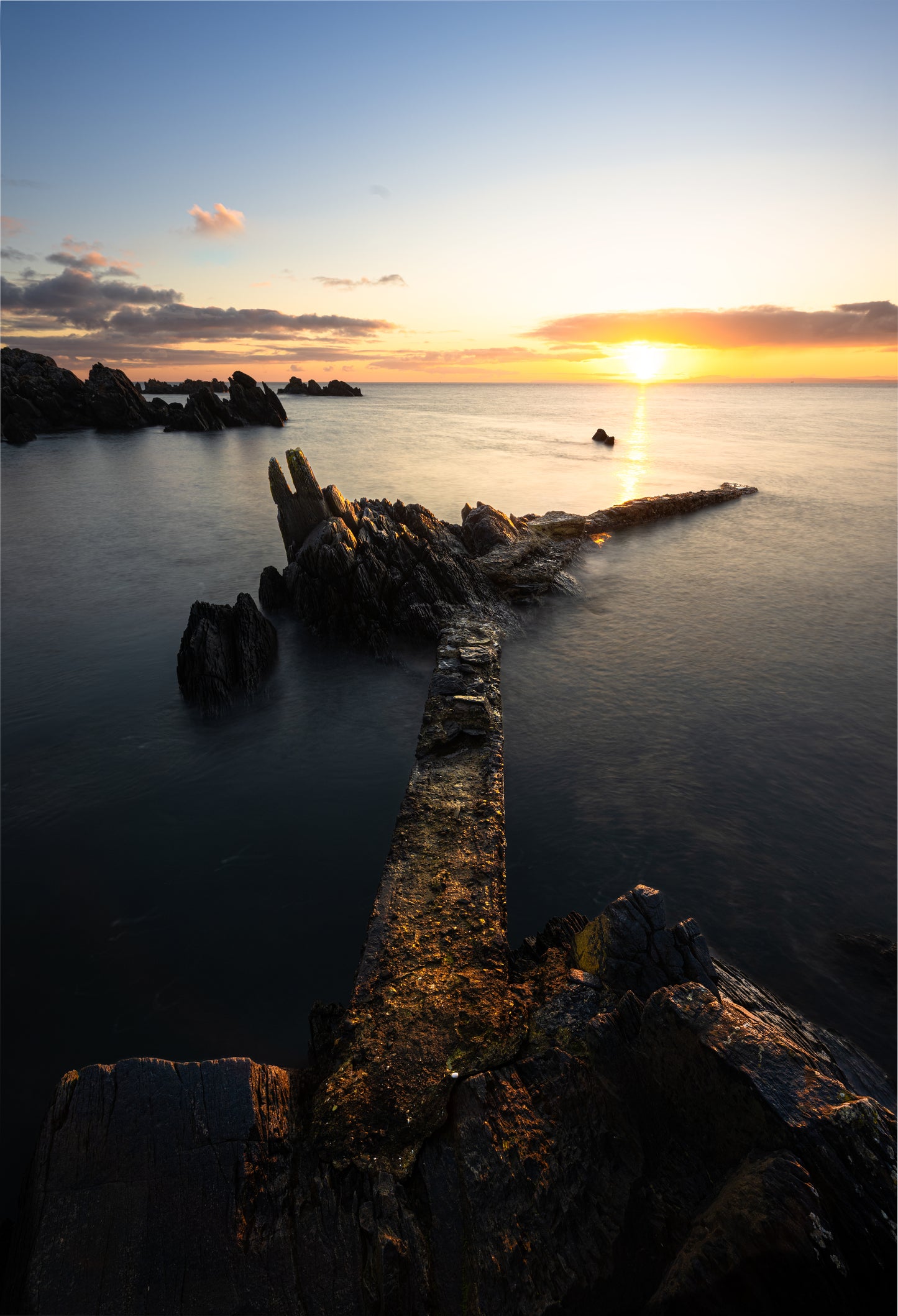 Strove beach donegal ireland print