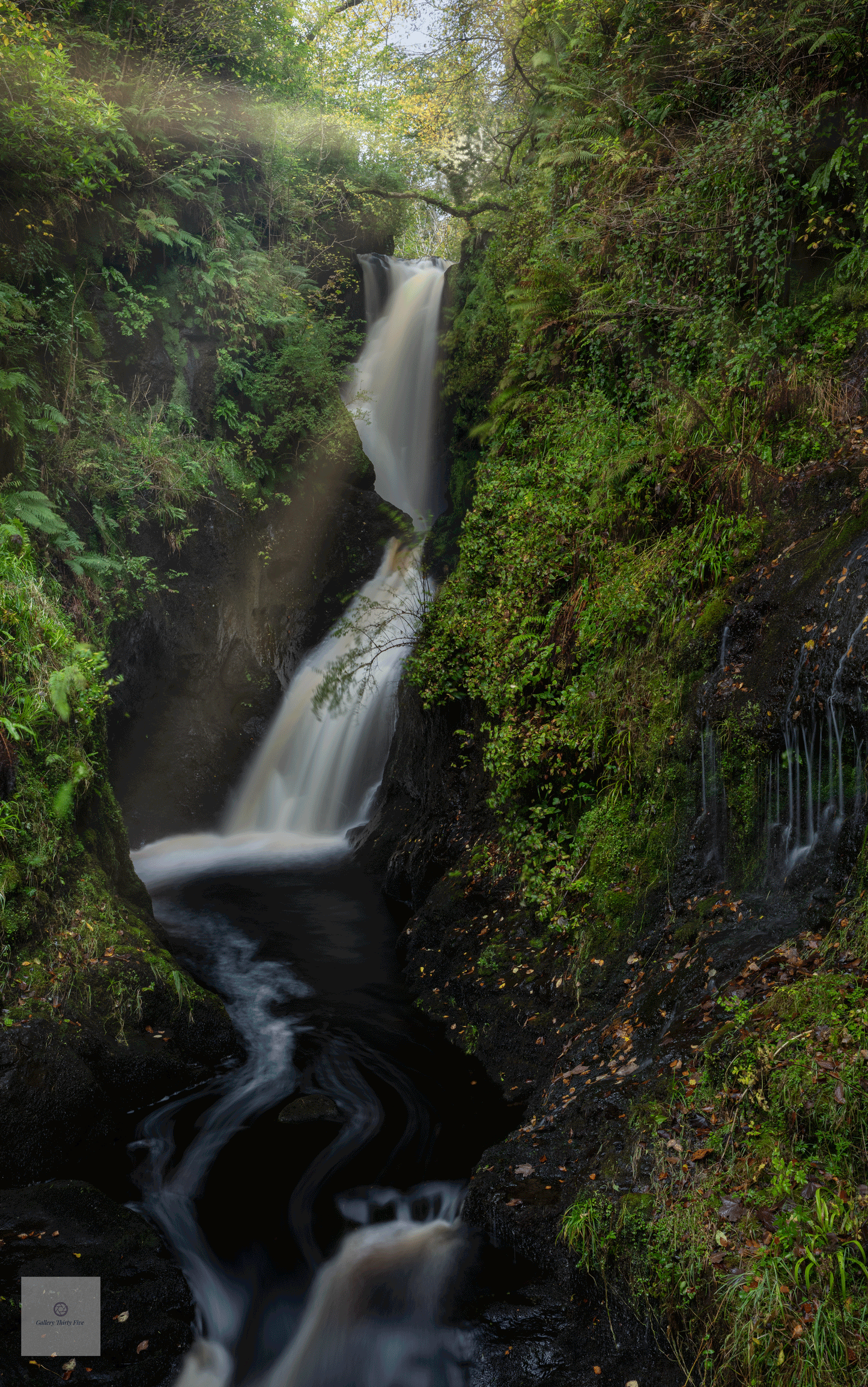 Glenarriff Waterfalls, Glens of Antrim, Irish Photographs, Wall Hangings, Fine Art Photography, Wall Art, Waterfalls Antrim