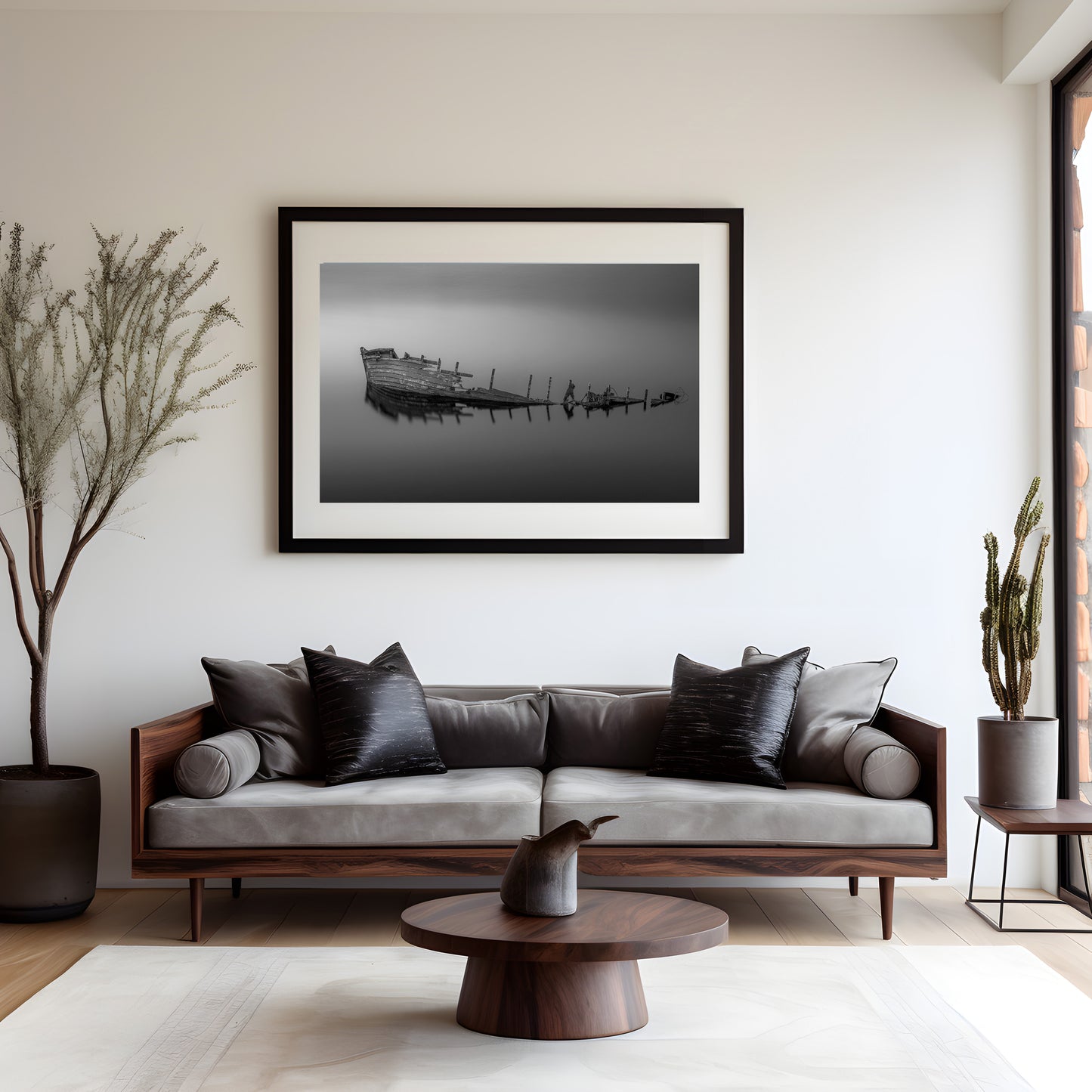 Teelin Old Sunken Boat, Limited Edition Print, Donegal Ireland