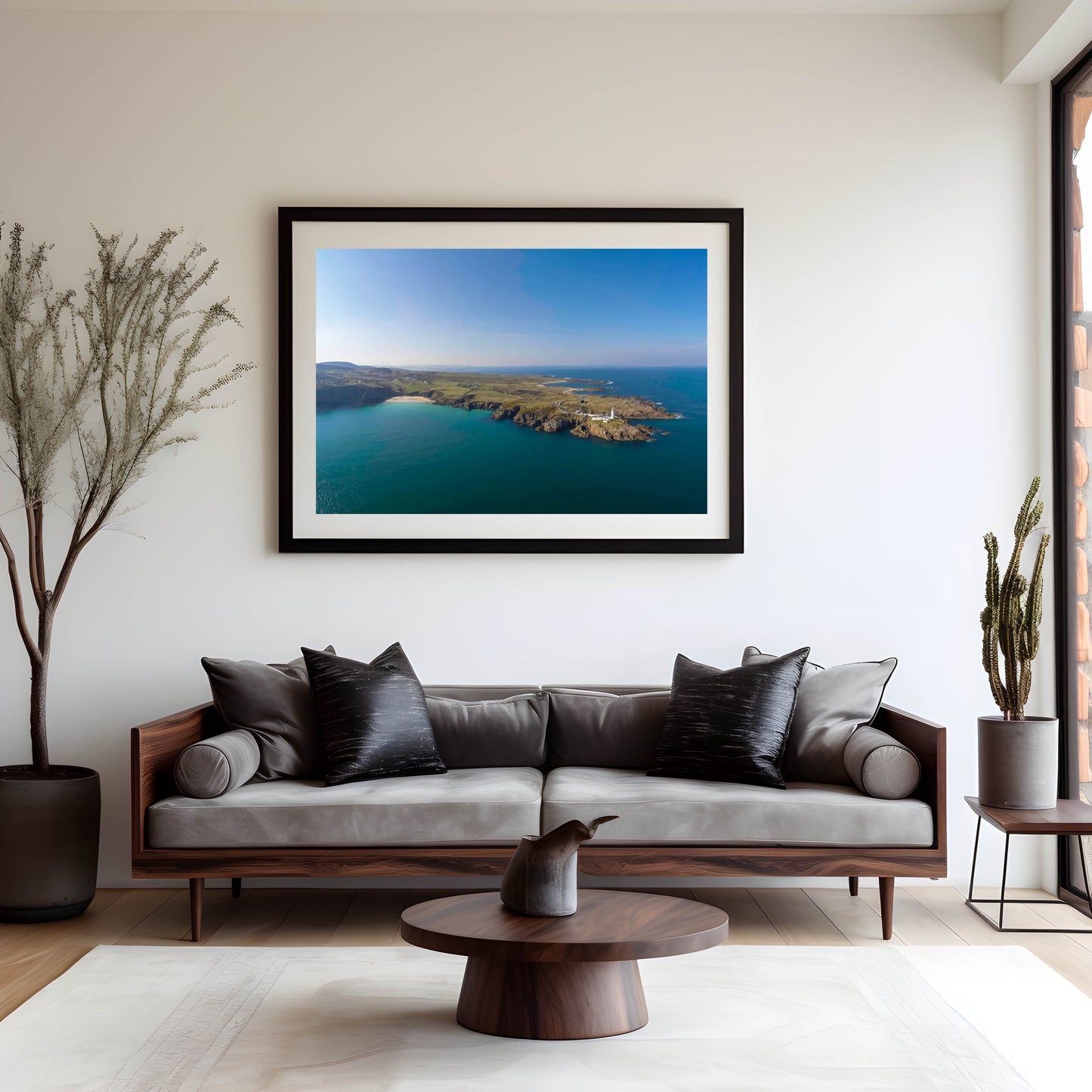 Fanad Lighthouse Print, Wall Art Prints, Donegal Photographs, Wall Hangings, Fine Art Photography, Irish Prints, Irish Photography, Fanad Lighthouse by Drone