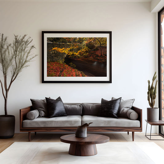 Tollymore Forest Park Waterfalls, Wall Art Prints, Irish Photographs, Wall Hangings, Fine Art Photography, Mourne Mountains Newcastle, Irish Gifts, Mourne Mountains Prints