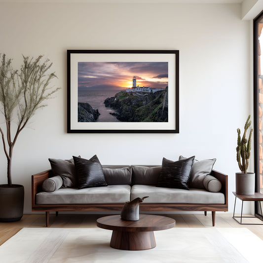 Fanad Lighthouse Print, Wall Art Prints, Irish Photographs, Wall Hangings, Fine Art Photography, Irish Prints, Irish Photography, Fine Art Prints