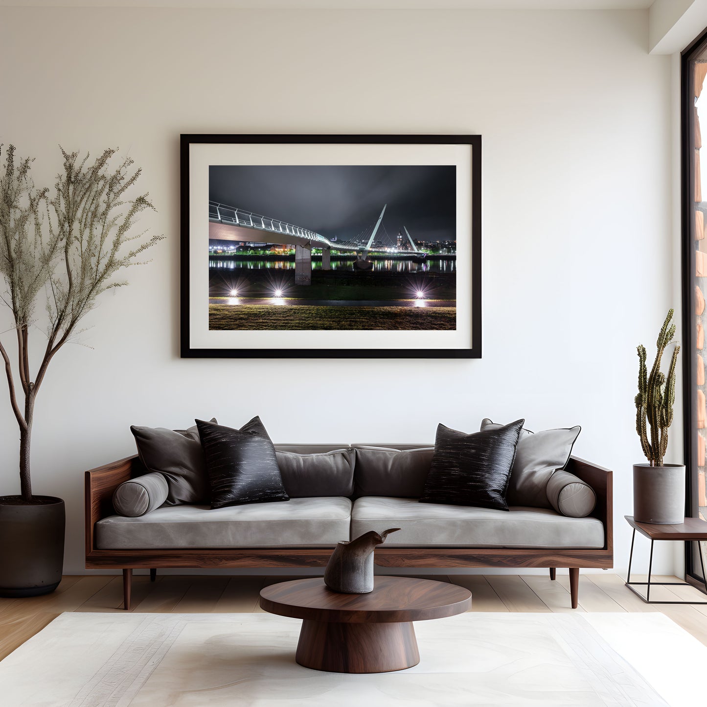 The Peace Bridge Londonderry Print, Wall Art Prints, Irish Photographs, Wall Hangings, Photography, Irish Prints, Home Decor Photography, Fine Art Prints