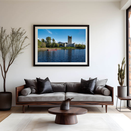 Ross Castle Killarney Print, Wall Art Prints, Killarney Photographs, Wall Hangings, Fine Art Photography, Irish Prints, Irish Photography, Fine Art Prints