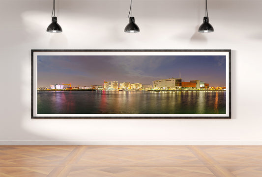 Belfast Skyline Print, Northern Ireland Prints,  Panoramic Prints, Wall Art Prints, Irish Photographs, Wall Hangings, Fine Art Photography, Irish Prints