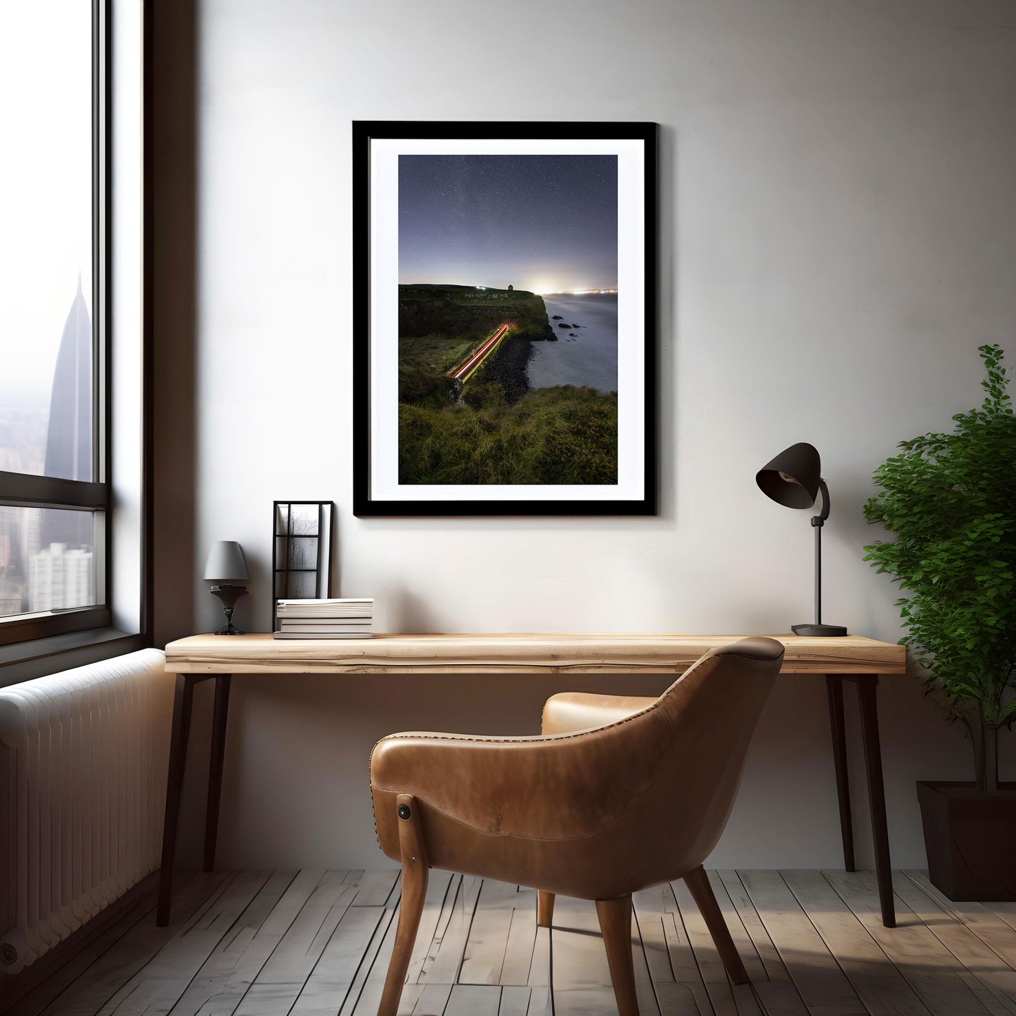 Mussenden Temple Night Picture, Mussenden Temple Print, Wall Art Prints, Irish Photographs, Wall Hangings, Beach Photography, Irish Prints, Home Decor Photography