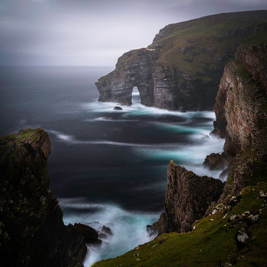 Temple Sea Arch in West Donegal.