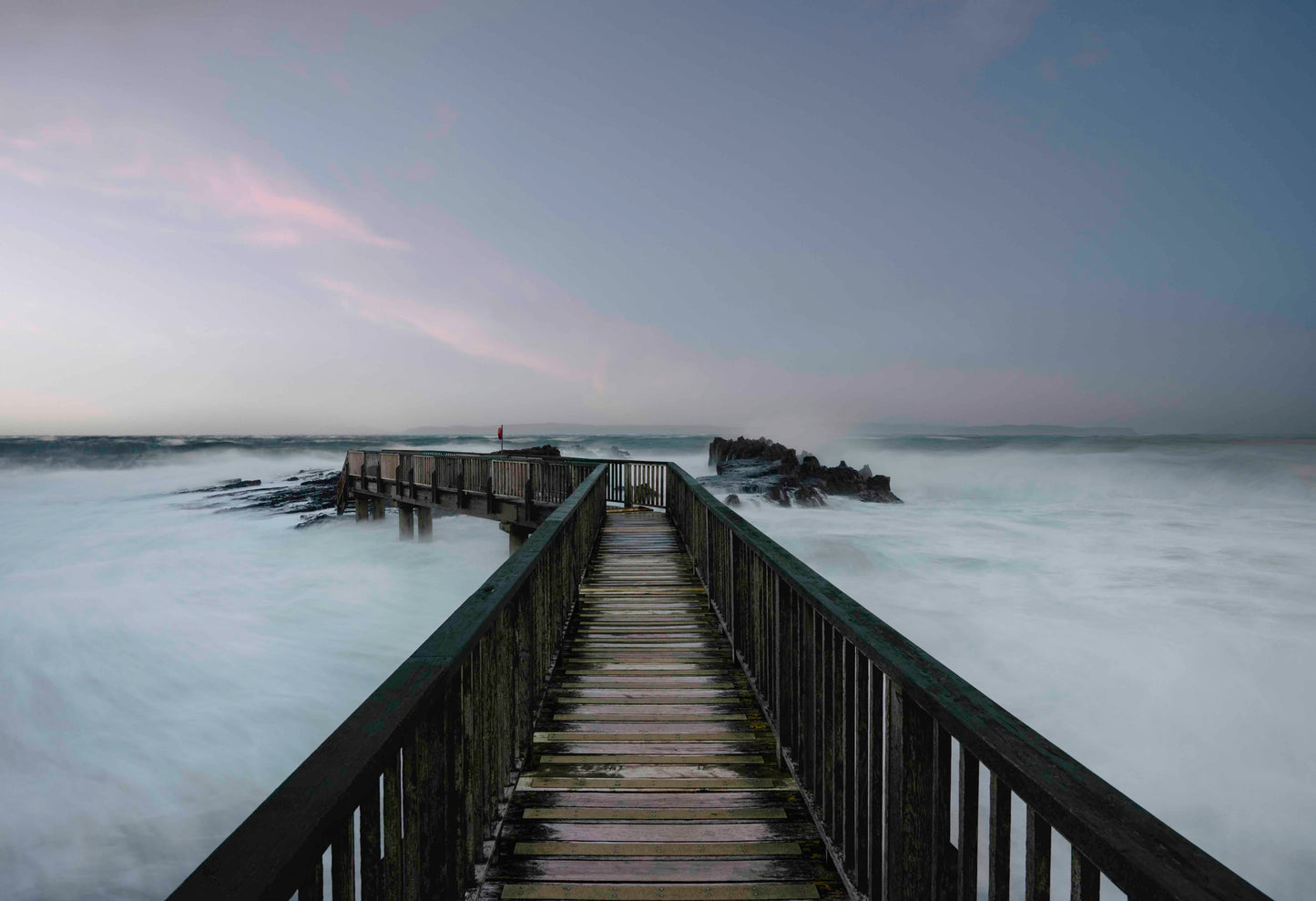 The Bridge to Pan's rocks in Ballycastle