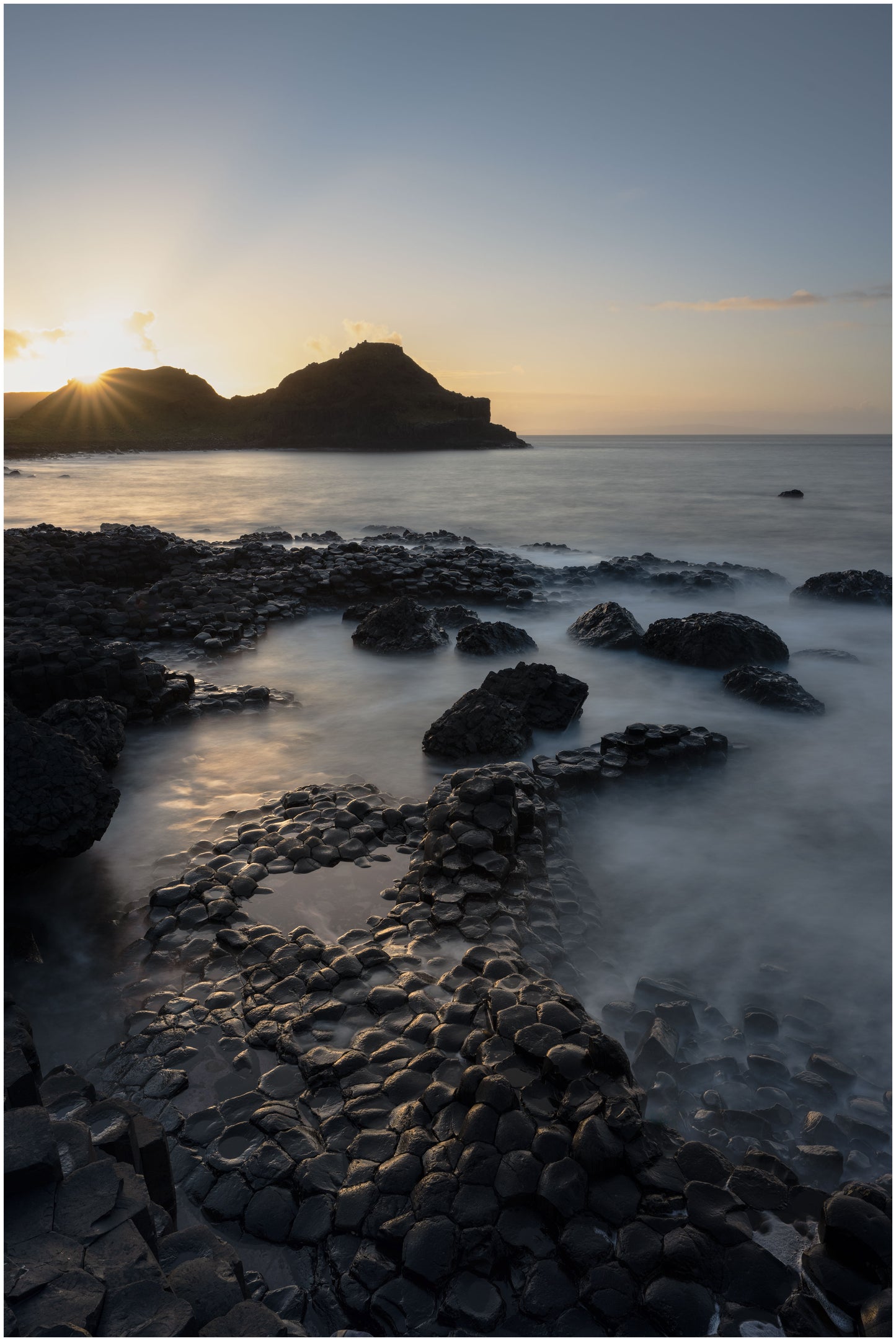 Giants Causeway Print, Causeway Coastal Prints, Irish Photographs, Wall Hangings, Sunset Giant's Causeway, Ready To Hang Frames, Causeway Pictures, Local Prints