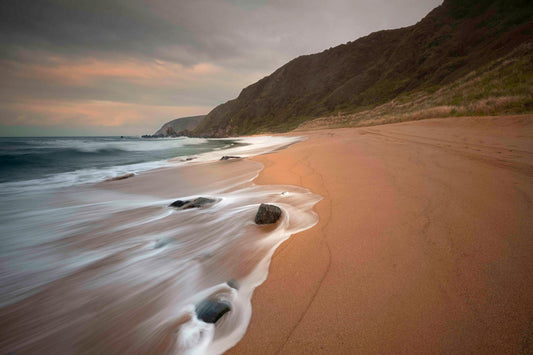 Kinnego Beach Donegal, Ireland, Long Exposure Art Print