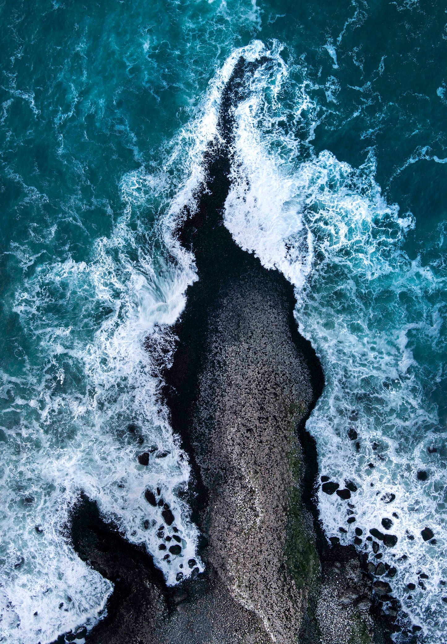 Giants Causeway Northern Ireland by Drone