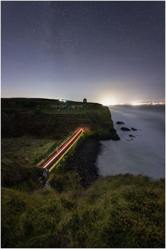 Mussenden Temple Print, Wall Art Prints, Wall Hangings, Beach Photography