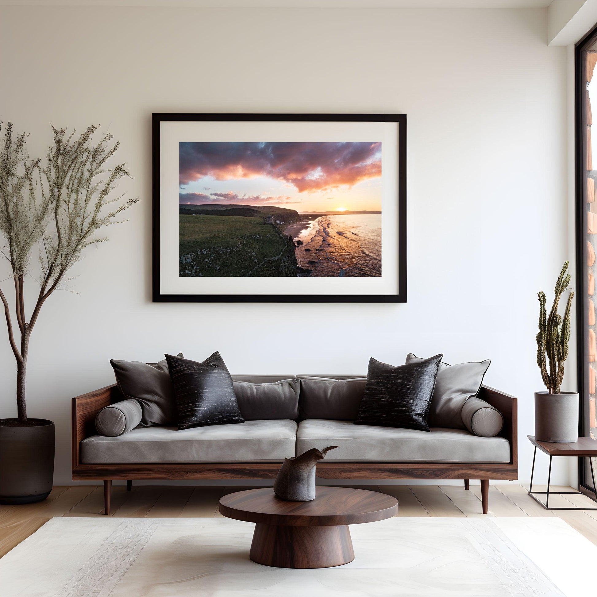 Mussenden Temple Print, Wall Art Prints, Wall Hangings, Beach Photography