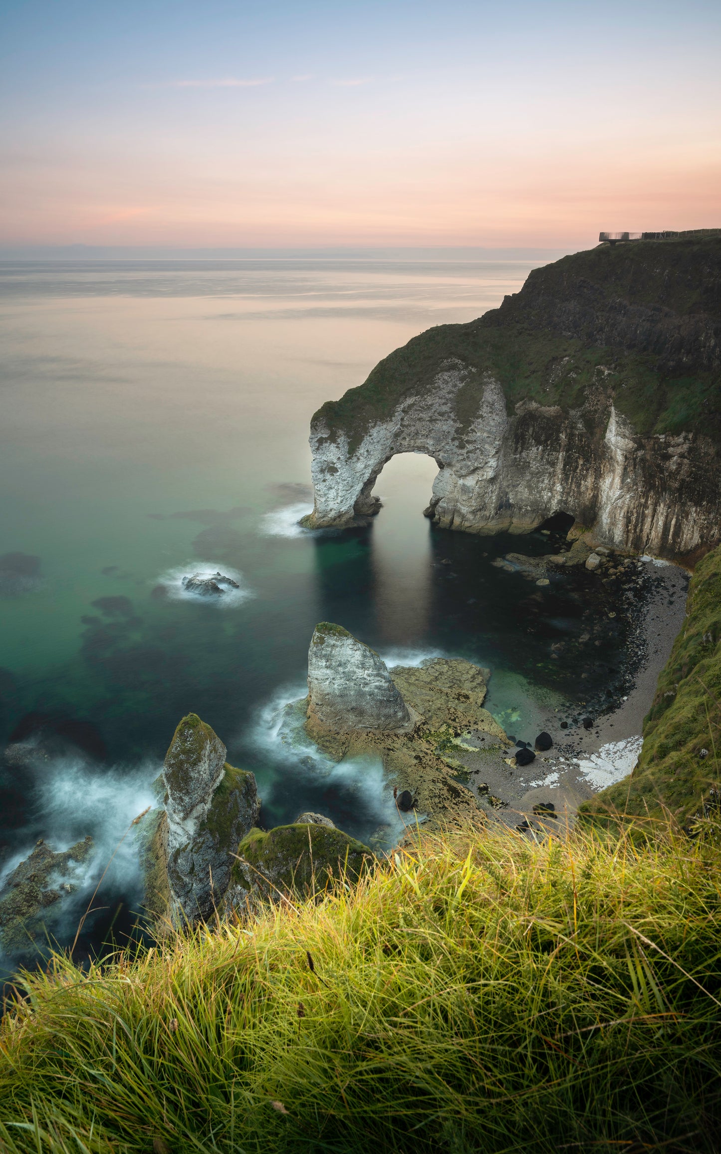 Wishing Arch North Antrim Coast Northen Ireland.