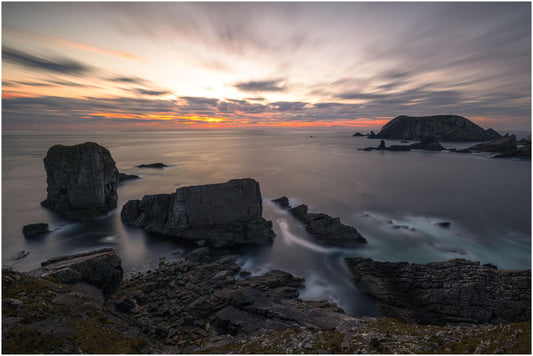 Tory Island Sea Stacks Print, West Coast Ireland Fine Art Photography